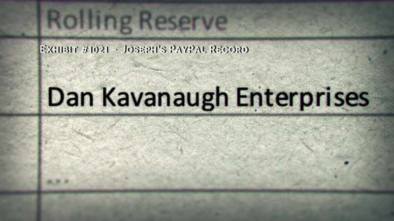 And then, also somebody got into his PayPal account