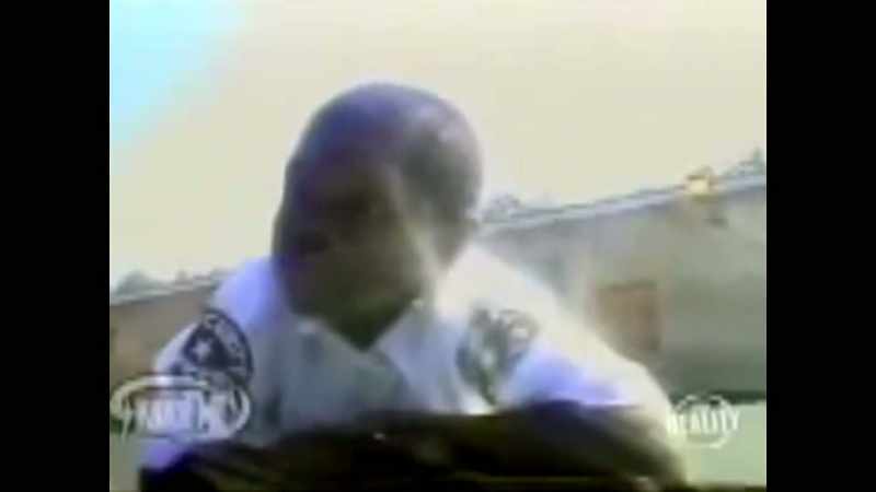 And then being a security guard went wrong for him