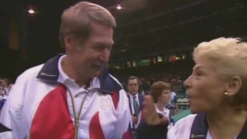 And then Bela and Martha Karolyi came here, and they