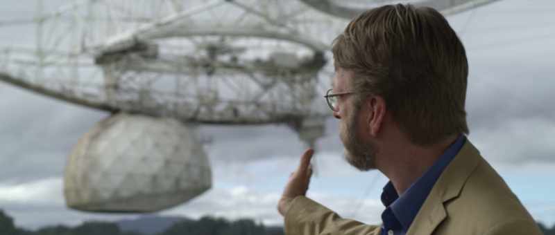 And then it ends with a representation of this telescope itself
