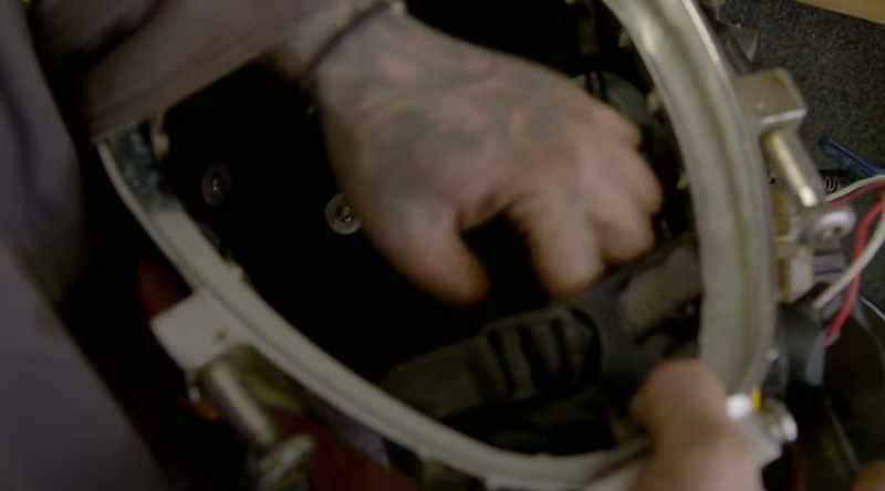 And then from there, it goes into a microphone