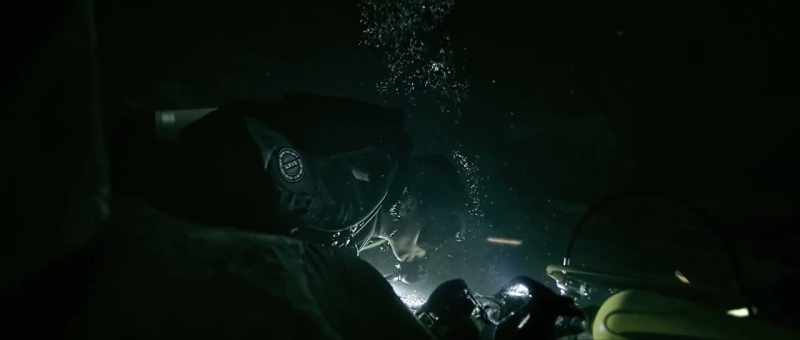 And then go to the surface. I'll wait there and pull you ashore