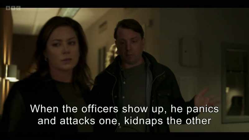 and then hides out in Nina's apartment