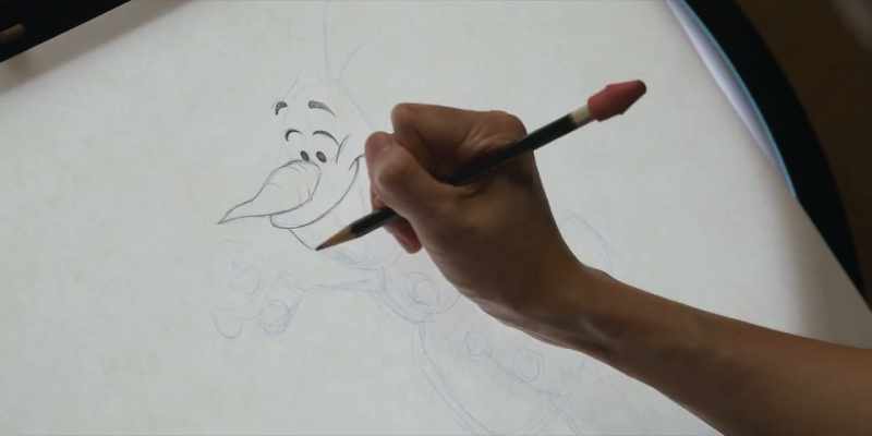 And then I can draw his... teeth
