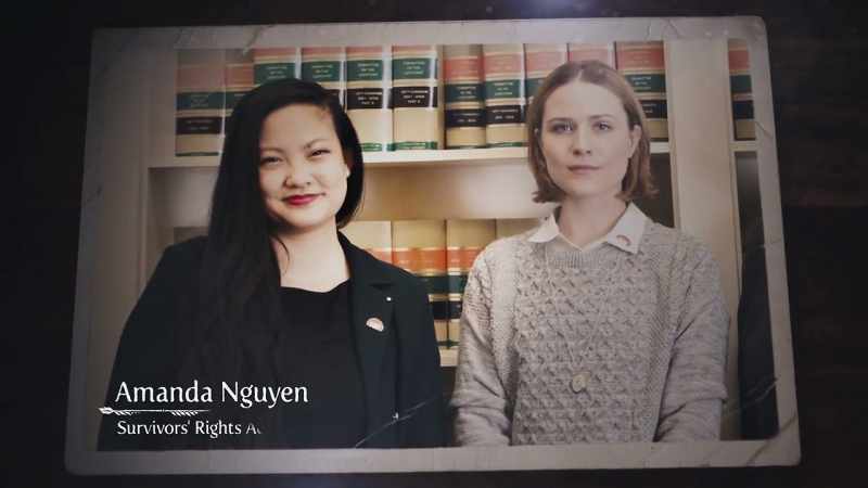 And then, I was contacted by Amanda Nguyen