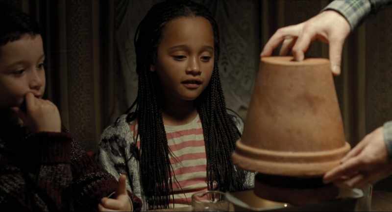 And then I put this big pot over the top
