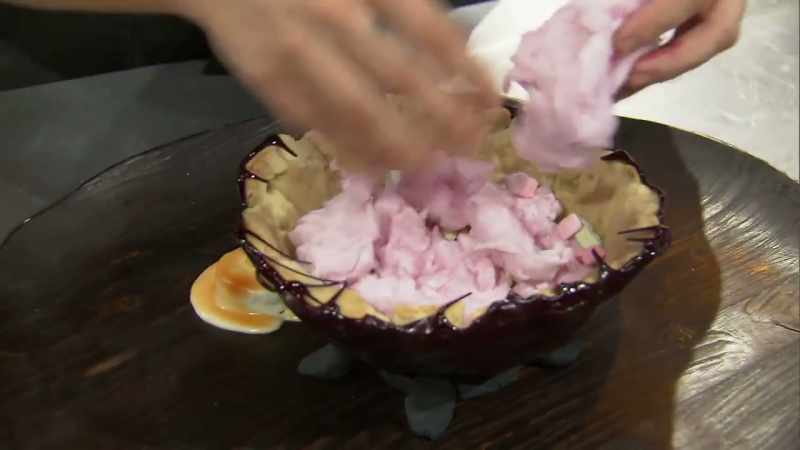 And then I'm using the cotton candy