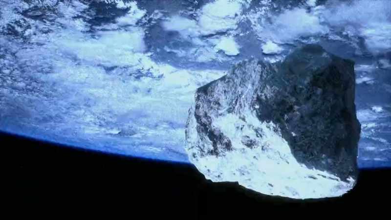 And then it makes reference to a comet