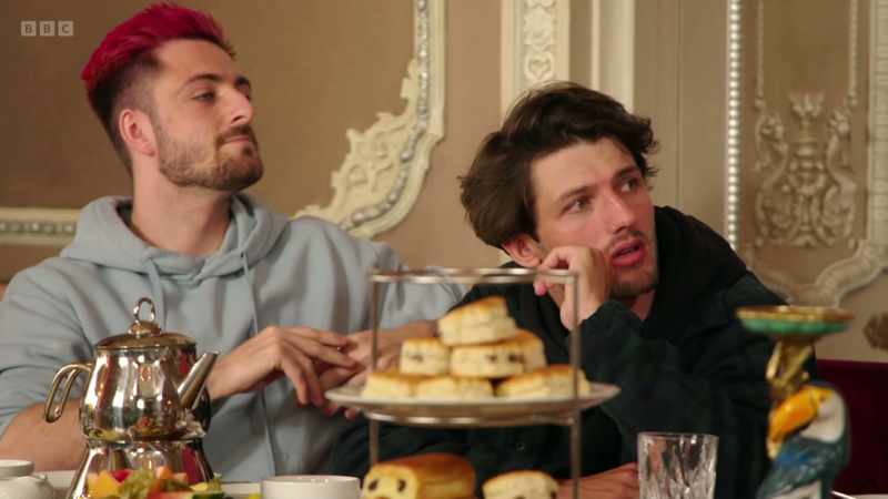 And then once I'm in the breakfast room