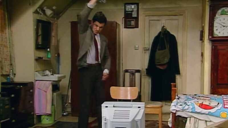 And then Richard would be there very diligently or Robin just, you know