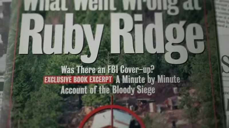 And then ruby ridge happened