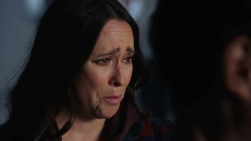 And then... - (sniffles)