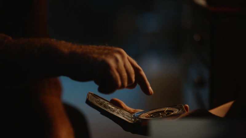 And then the needle points to another symbol