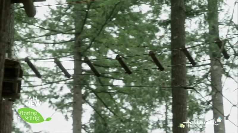 And then there's the zip-lining