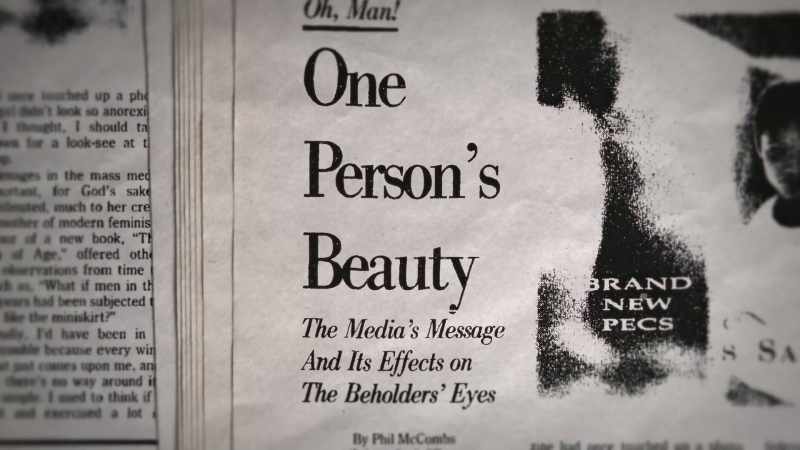 And then they're made to feel less beautiful