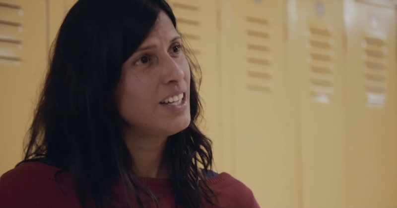 And, and then this teacher walked in
