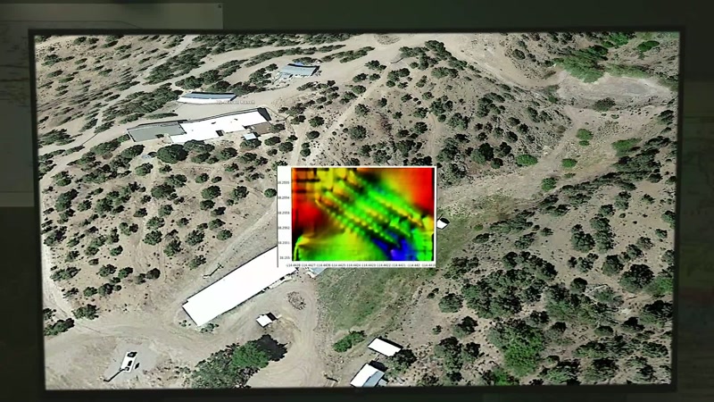 And then we took it to the magnetometer