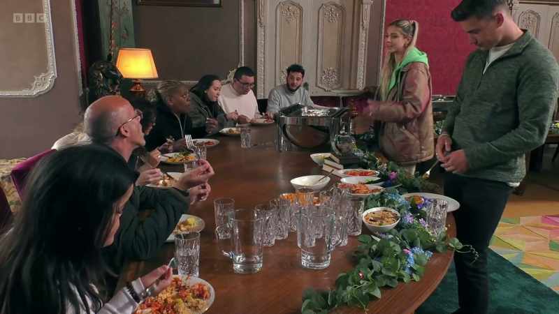 And then we got called to dinner