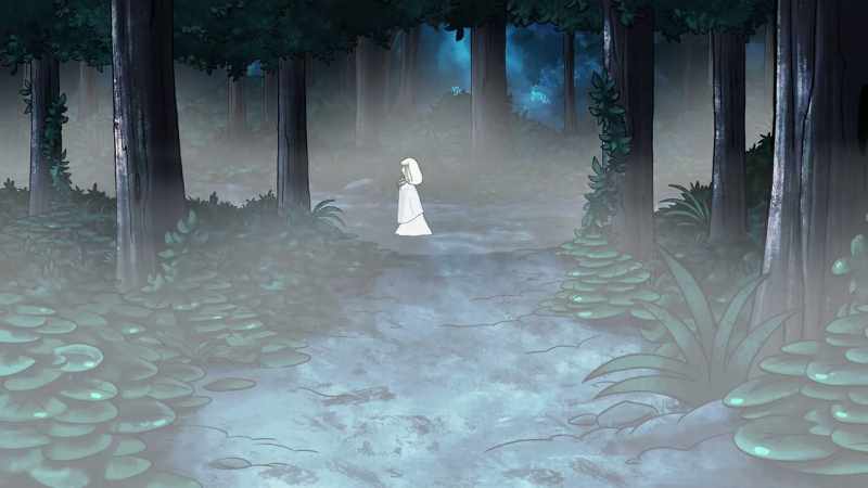 And then, with a flash, he disappeared into the mist