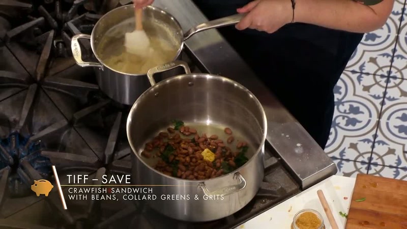 And then with Chef Melba's beautiful sweet potatoes