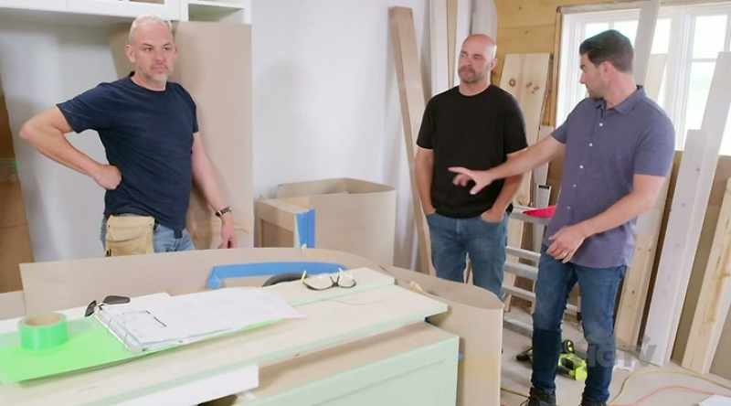 And then you're going to build a bench