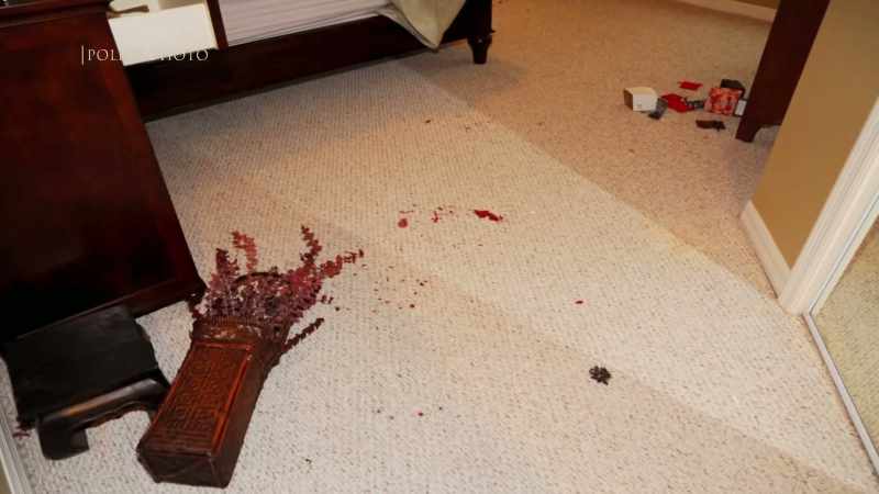 And there was a glass vase