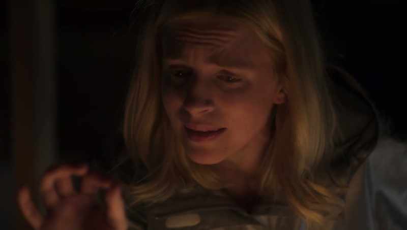 And there was a small white light
