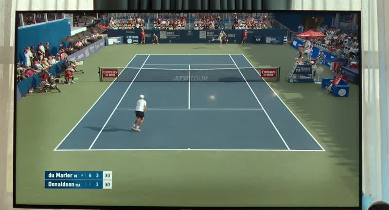 And there goes the racket