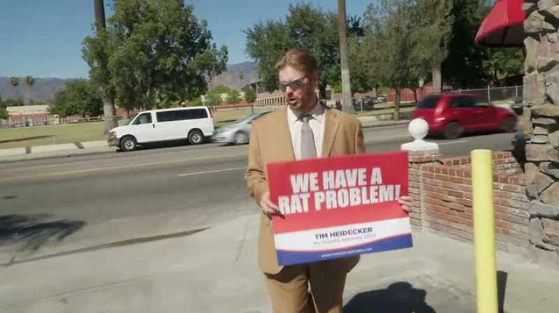 And if there isn't a rat problem