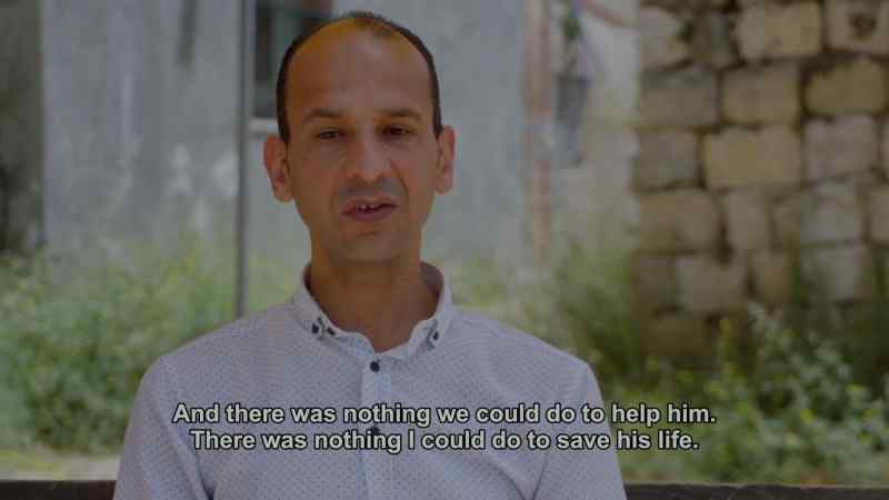And there was nothing we could do to help him. Nothing I could do to save his life