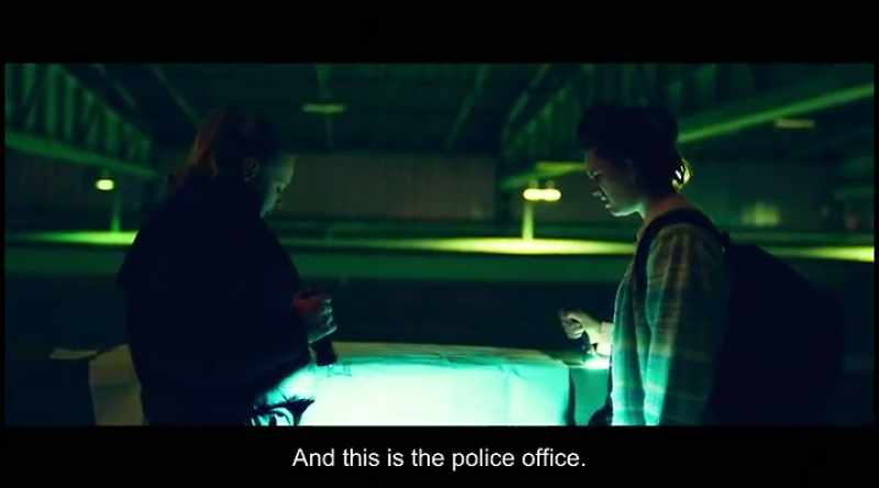 And there is the police office
