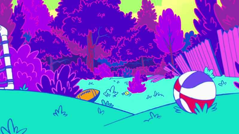 And there was--there was woods right by my house