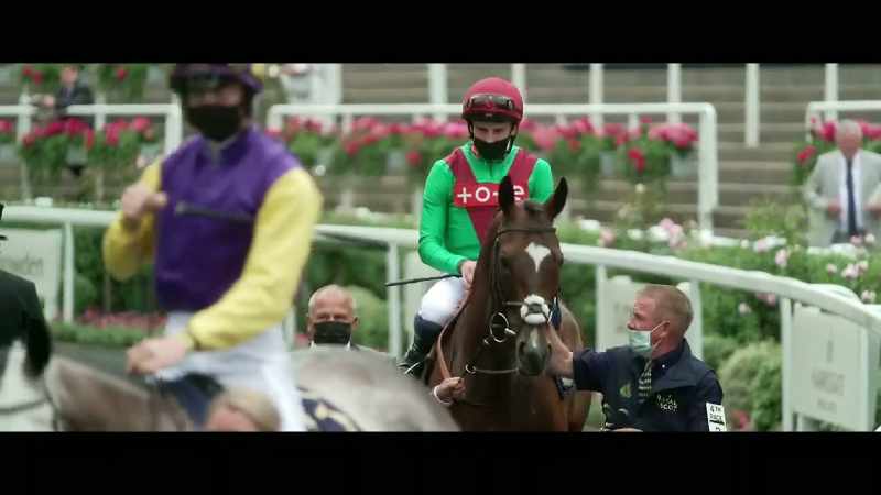 And there's William Buick on board Spanish Mission