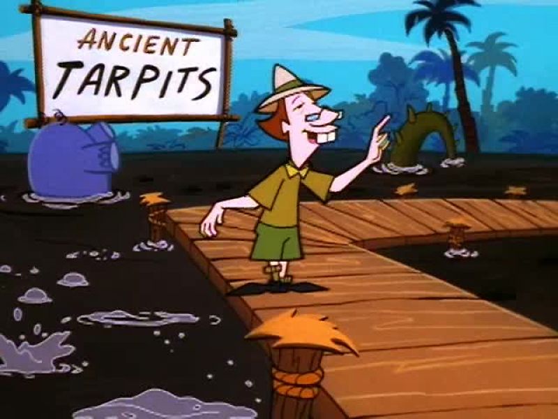 And these are the prehistoric tar pits