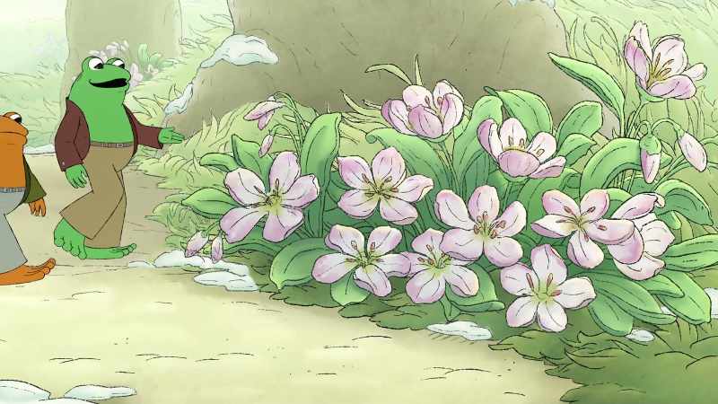 And these flowers too.Oh, you must smell them
