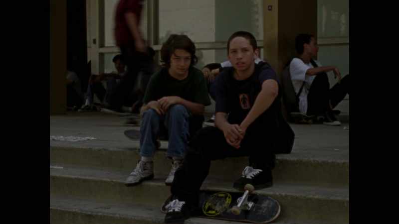 And they, like, skate here? Where you guys skate?
