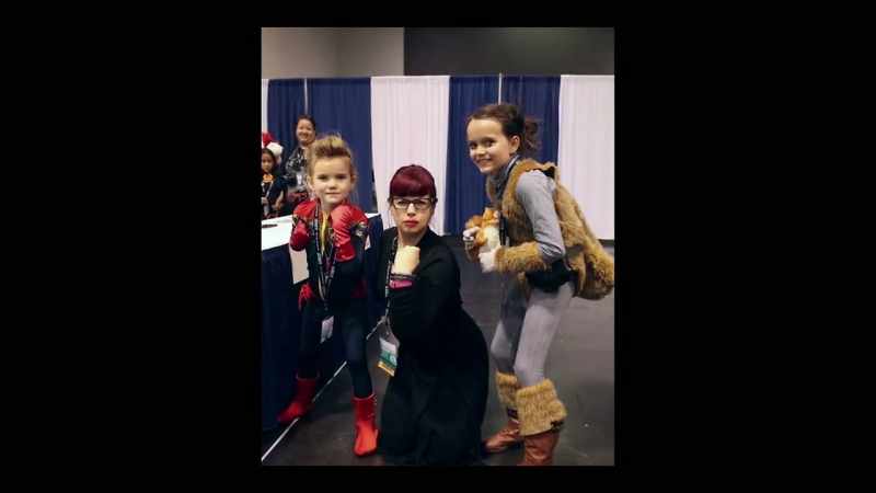 And they were supporting us by buying our comics