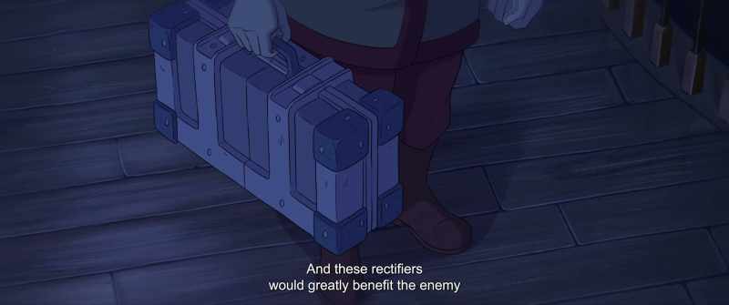 And those rectifiers would be a great danger
