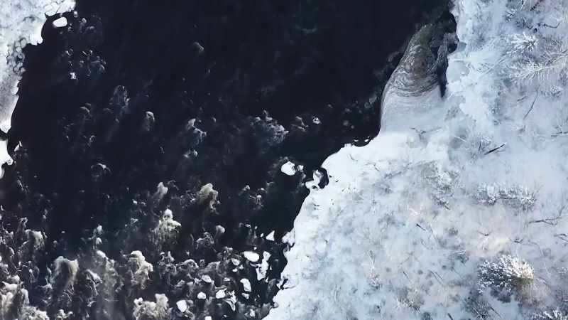 And for three days, we flew that area, searching for the body