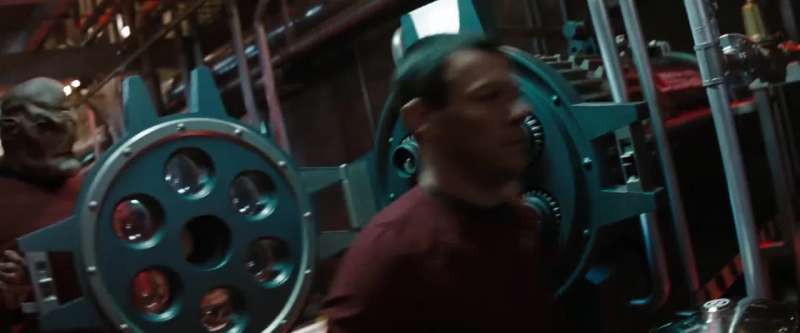 And transporter abilities All power to forward shields