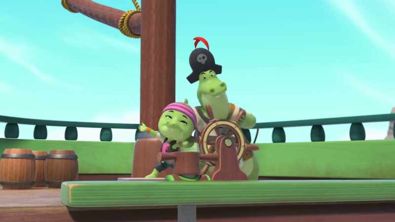 �� And we tricked the treasure from Cadet Penny! ♪