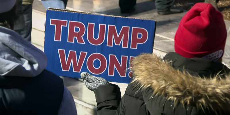 And Trump won! Trump won!