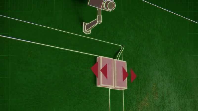 and two rectangular magnetic plates