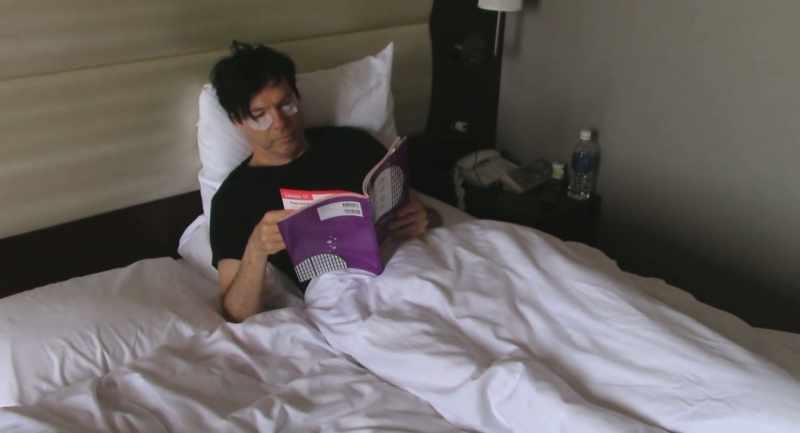 And, uh, they don't see the jet lag
