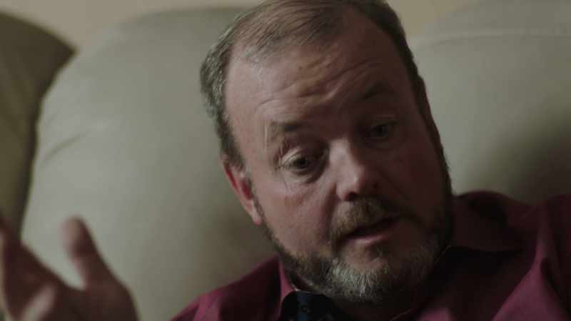 And, uh, my mother was raped twi--twice