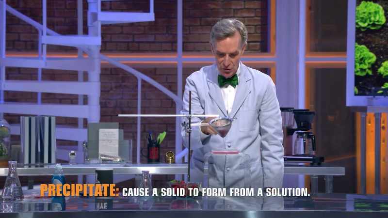 And we want to precipitate that DNA from this solution