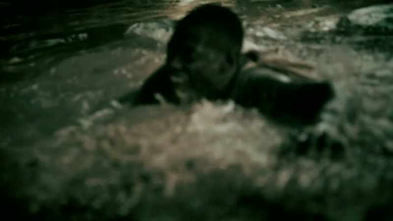 AND WAS RIPPED INTO THE WATER AND DEVOURED