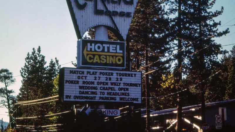And this was useful, because gambling was legal