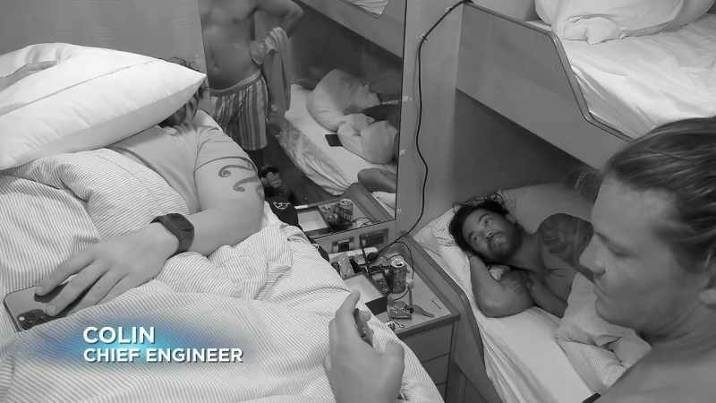 And we were singing and they were hooking up