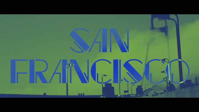 And we had to drive through San Francisco